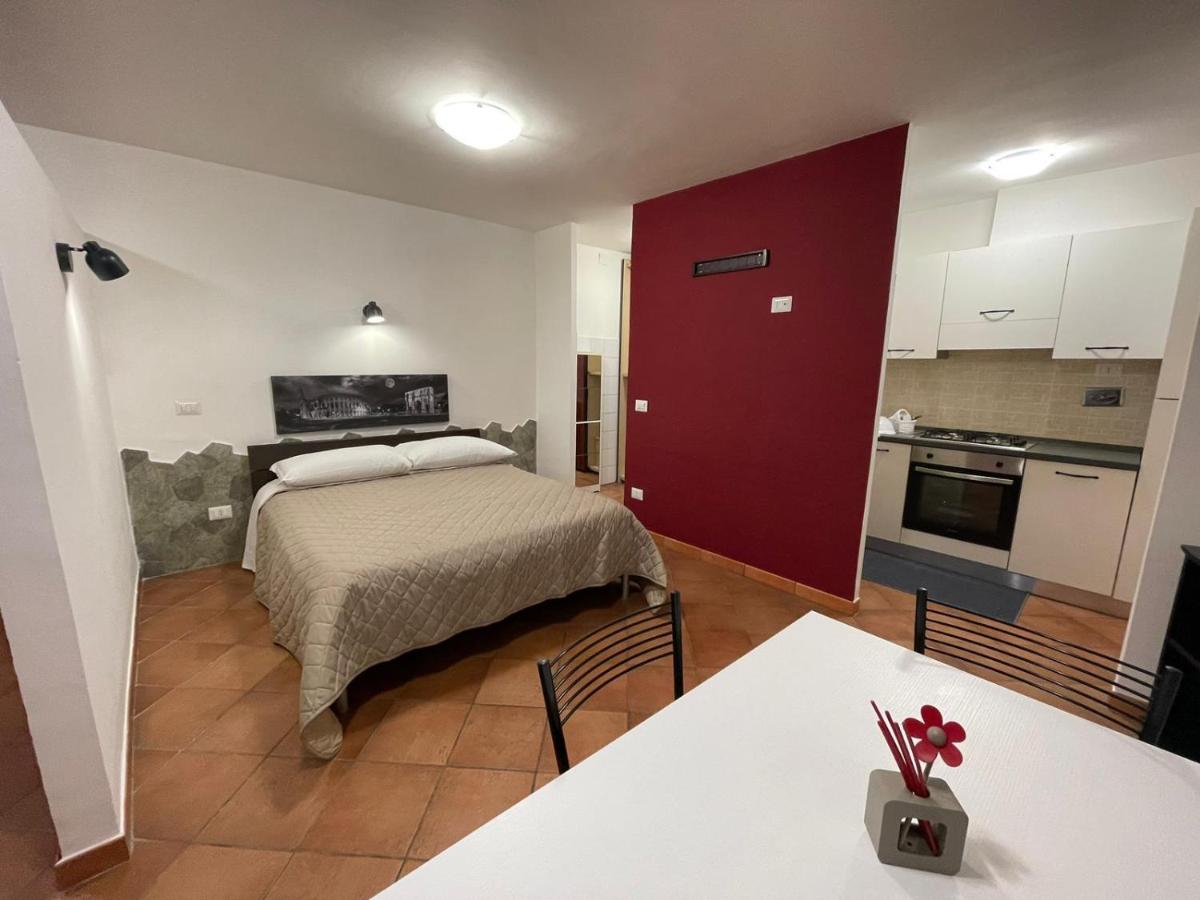 Ground Floor Studio - Monolocale Max 2 Ospiti - Fiumicino Aeroporto E Fiera - Self Check-In Exterior foto